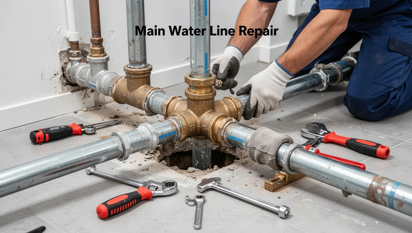 Main Water Line Repair